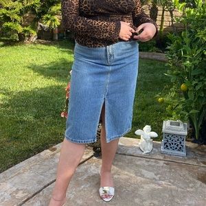 VINTAGE Tommy Hilfiger Jean Skirt